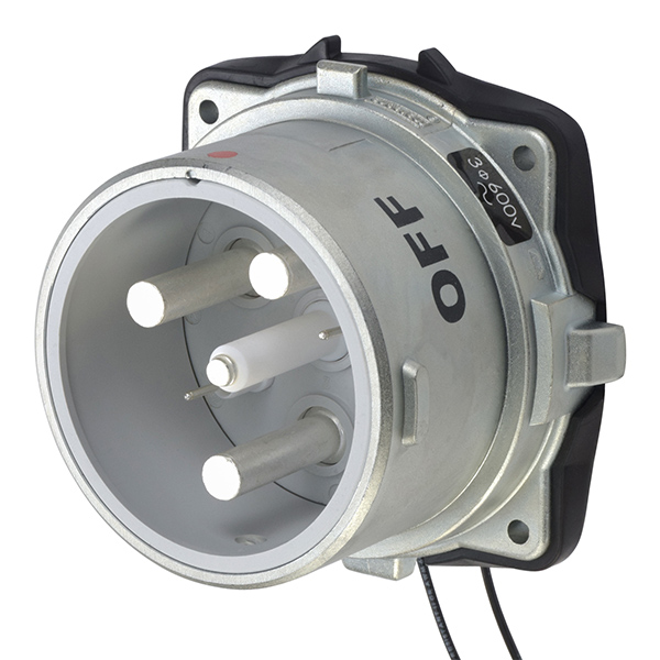 39-28023-K14-972 - DR250 INLET METAL SIZE 6 TYPE 3R 3P+G 250A 600 VAC 60 Hz +2 AUX